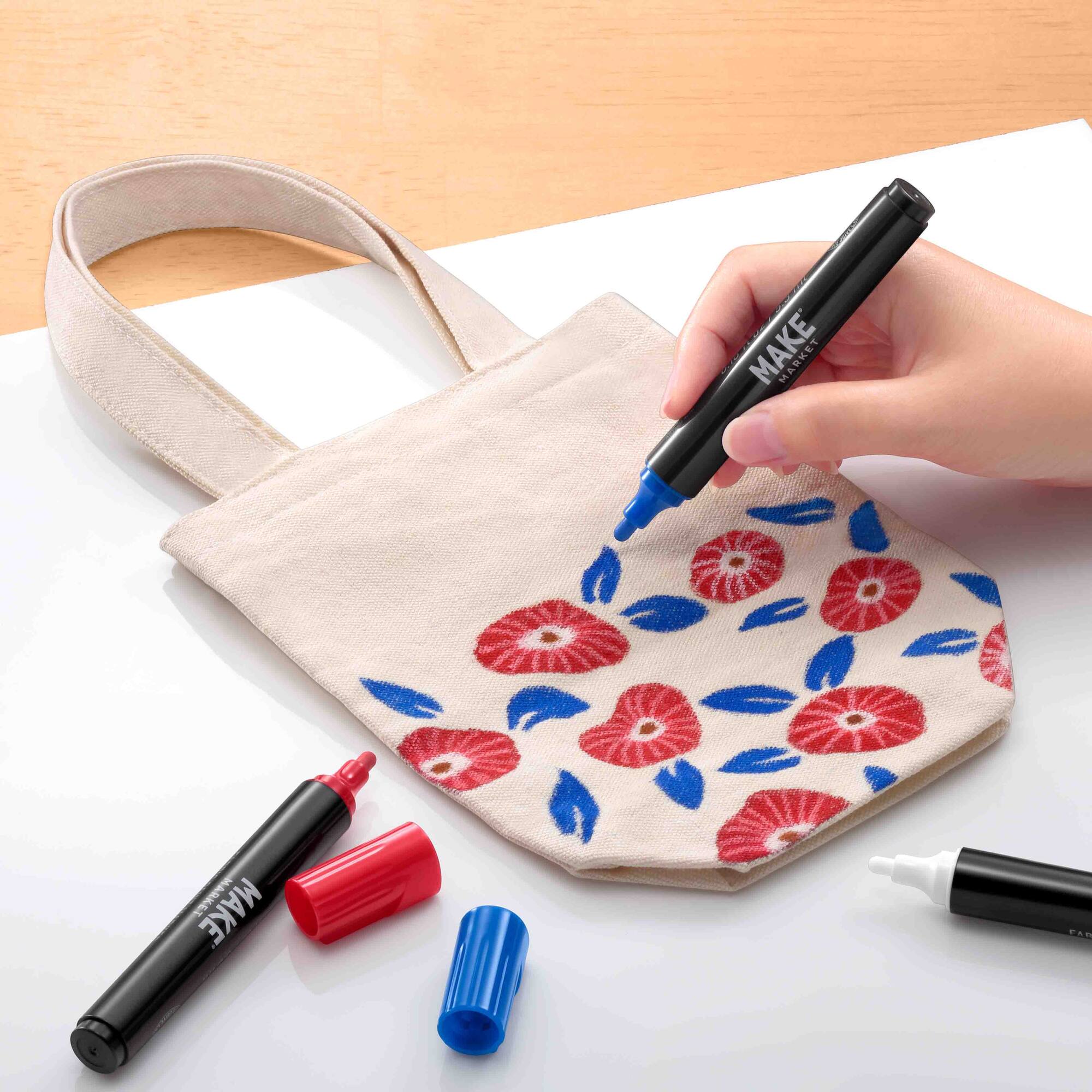 Primary Fabric Paint Marker Set by Make Market®